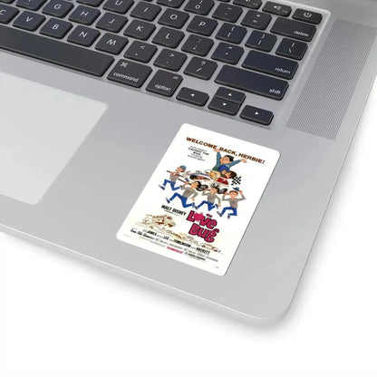 The Love Bug 1969 Movie Poster - STICKER Vinyl Kiss-Cut Decal - The Sticker Space