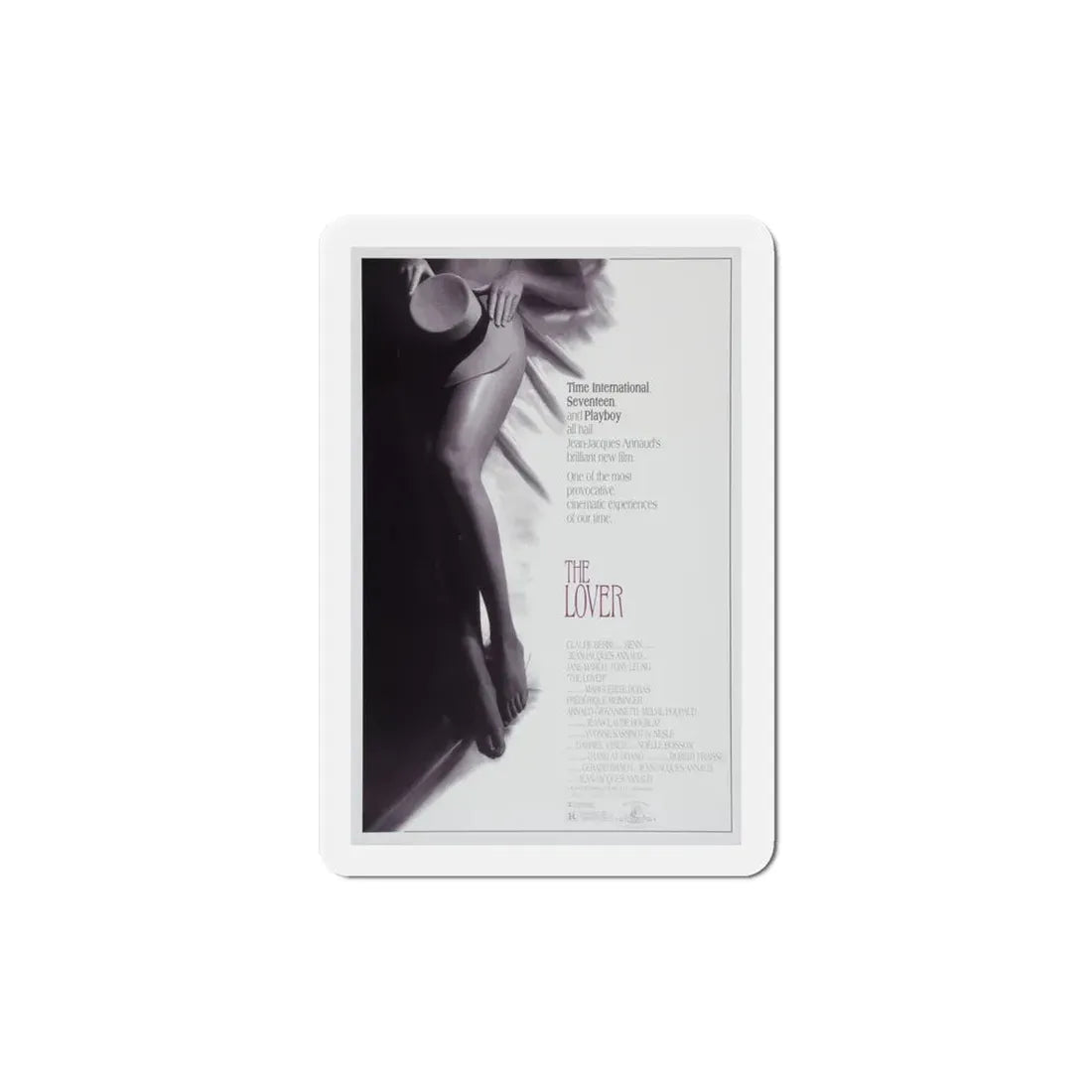 The Lover 1991 Movie Poster Refrigerator Magnet 5 Inch - The Sticker Space