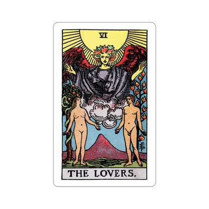 The Lovers (Rider Waite Tarot Deck) STICKER Vinyl Die-Cut Decal-2 Inch-The Sticker Space