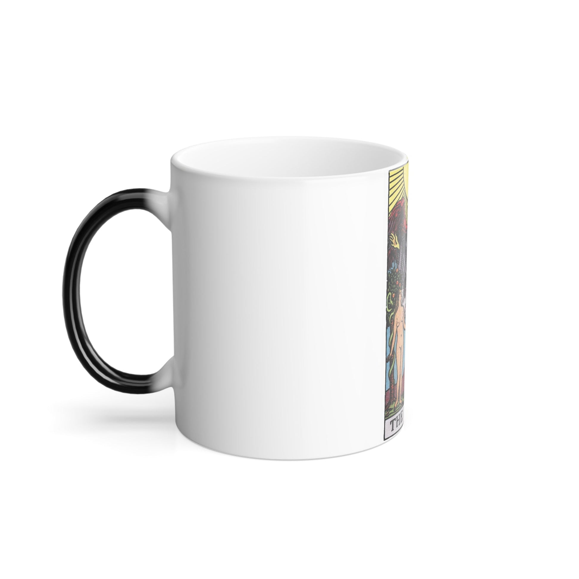 The Lovers (Tarot Card) Color Changing Mug 11oz-11oz-The Sticker Space