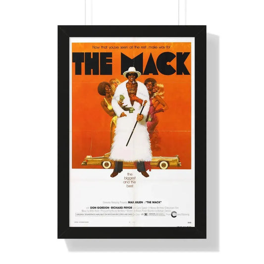 THE MACK 1973 - Framed Movie Poster 16″ x 24″ Black - The Sticker Space