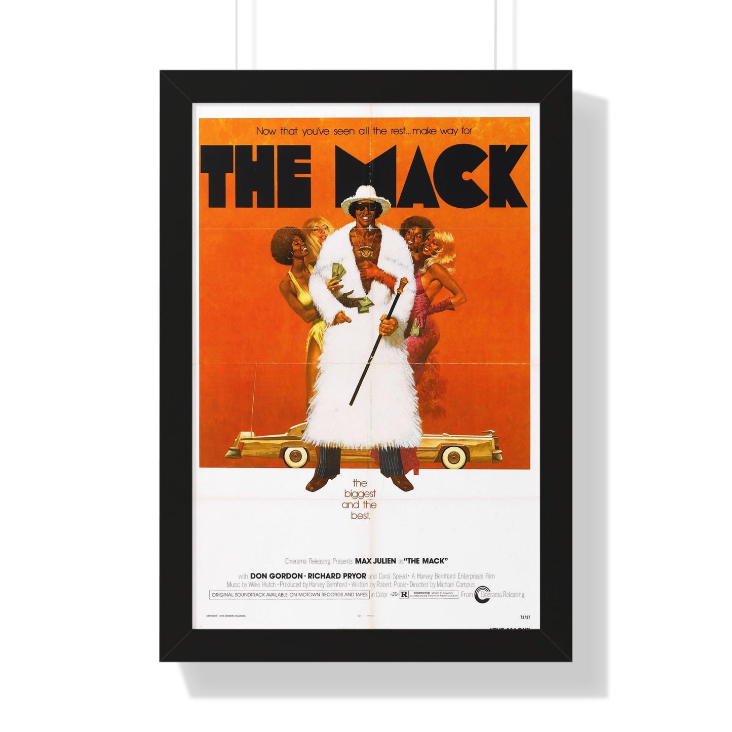 THE MACK 1973 - Framed Movie Poster-16″ x 24″-The Sticker Space