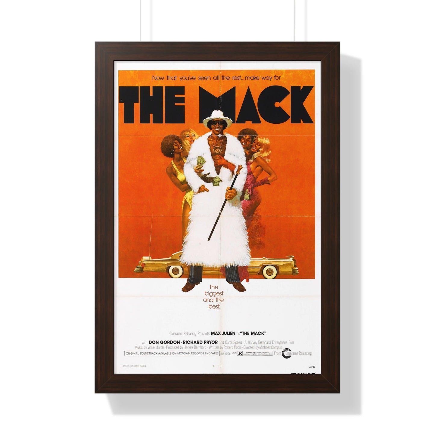 THE MACK 1973 - Framed Movie Poster-16″ x 24″-The Sticker Space