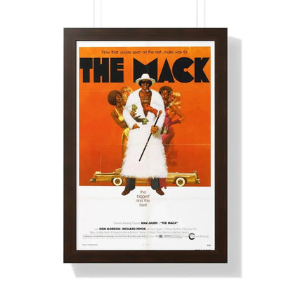 THE MACK 1973 - Framed Movie Poster 16″ x 24″ Walnut - The Sticker Space