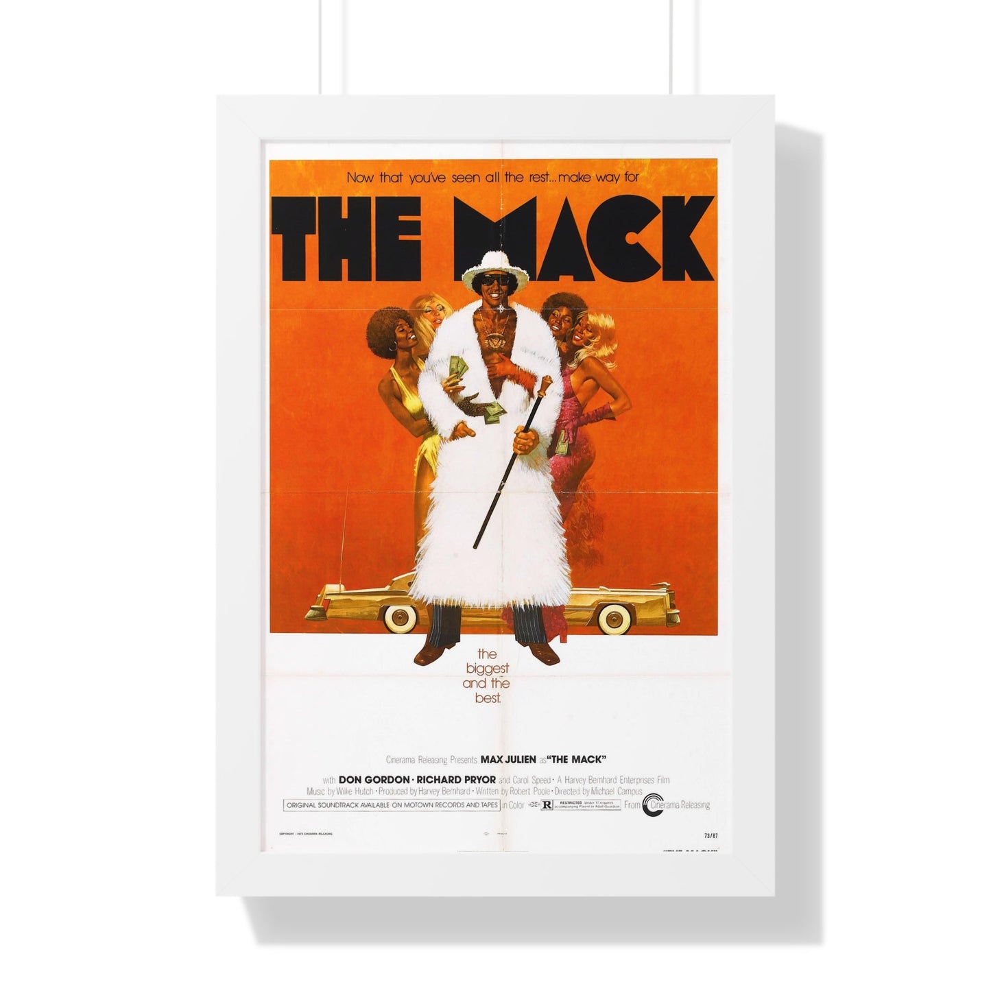 THE MACK 1973 - Framed Movie Poster-16″ x 24″-The Sticker Space