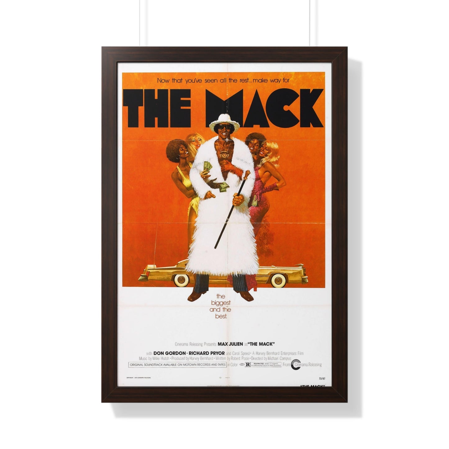 THE MACK 1973 - Framed Movie Poster-20" x 30"-The Sticker Space