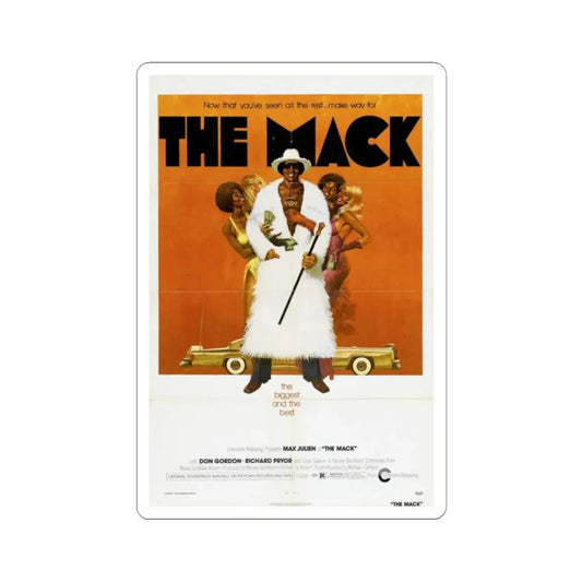 The Mack 1973 Movie Poster - STICKER Vinyl Kiss-Cut Decal 2 Inch White - The Sticker Space