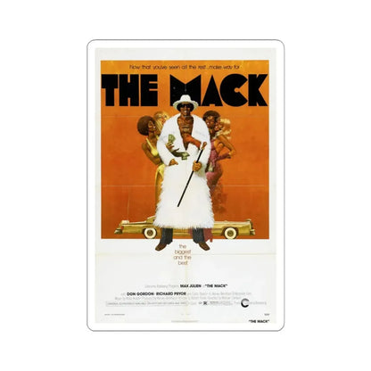 The Mack 1973 Movie Poster - STICKER Vinyl Kiss-Cut Decal 4 Inch White - The Sticker Space