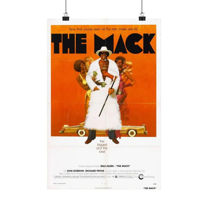 THE MACK 1973 - Paper Movie Poster 12″ x 18″ Matte - The Sticker Space