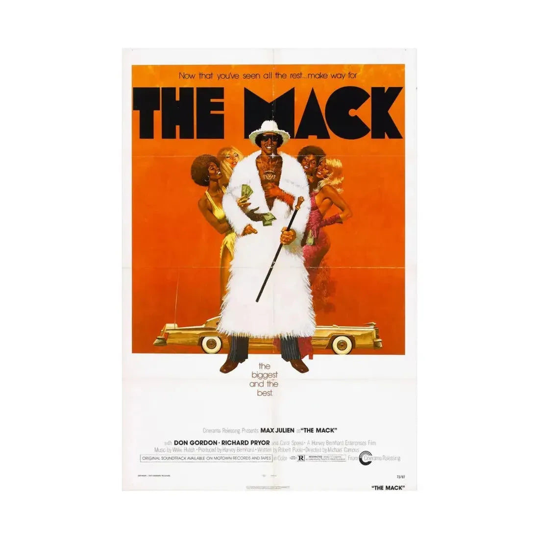 THE MACK 1973 - Paper Movie Poster - The Sticker Space