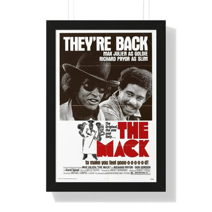 THE MACK (2) 1973 - Framed Movie Poster 16″ x 24″ Black - The Sticker Space