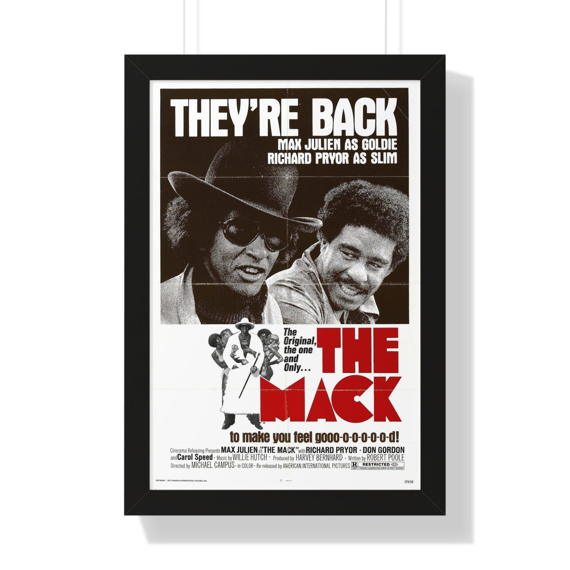 THE MACK (2) 1973 - Framed Movie Poster-16″ x 24″-The Sticker Space