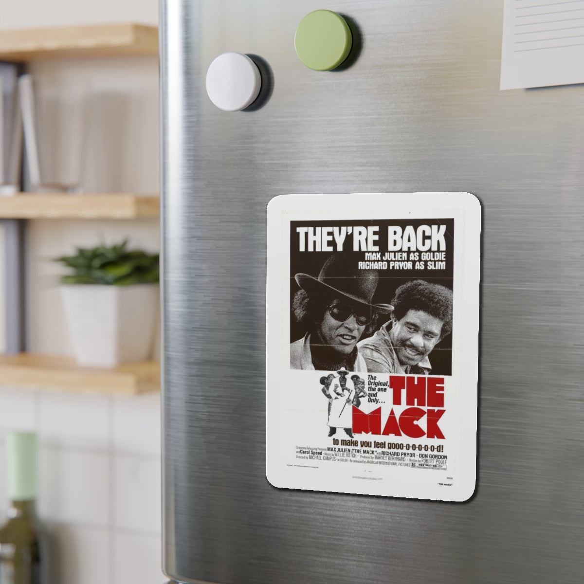 THE MACK (2) 1973 Movie Poster - Refrigerator Magnet-The Sticker Space