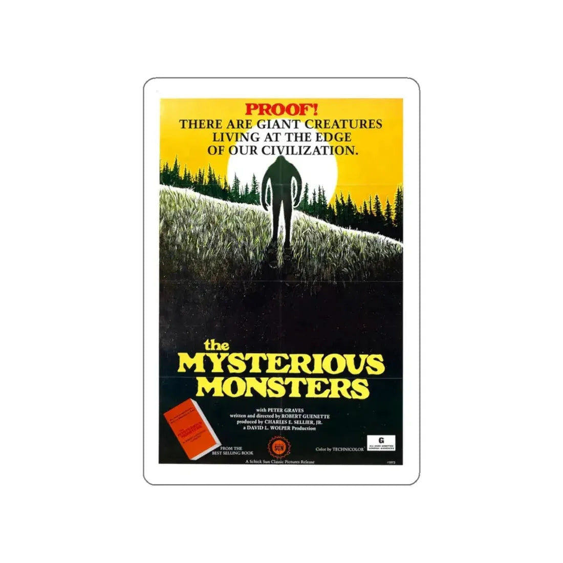 THE MACK (2) 1973 Movie Poster STICKER Vinyl Die-Cut Decal 4 Inch - The Sticker Space