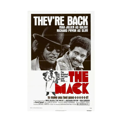 THE MACK (2) 1973 - Paper Movie Poster - The Sticker Space