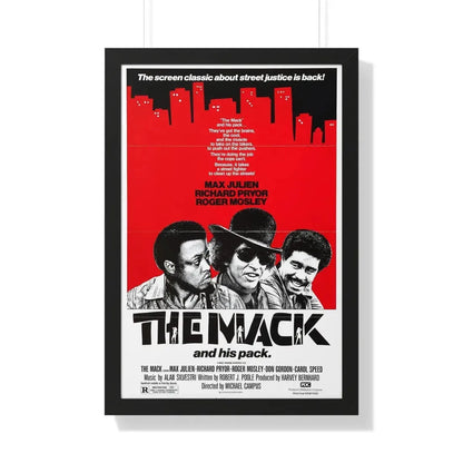 THE MACK (3) 1973 - Framed Movie Poster 20" x 30" Black - The Sticker Space