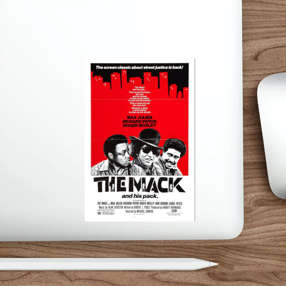 THE MACK (3) 1973 Movie Poster STICKER Vinyl Die-Cut Decal-The Sticker Space