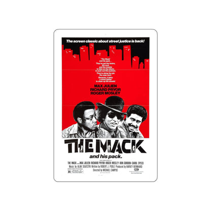 THE MACK (3) 1973 Movie Poster STICKER Vinyl Die-Cut Decal-White-The Sticker Space