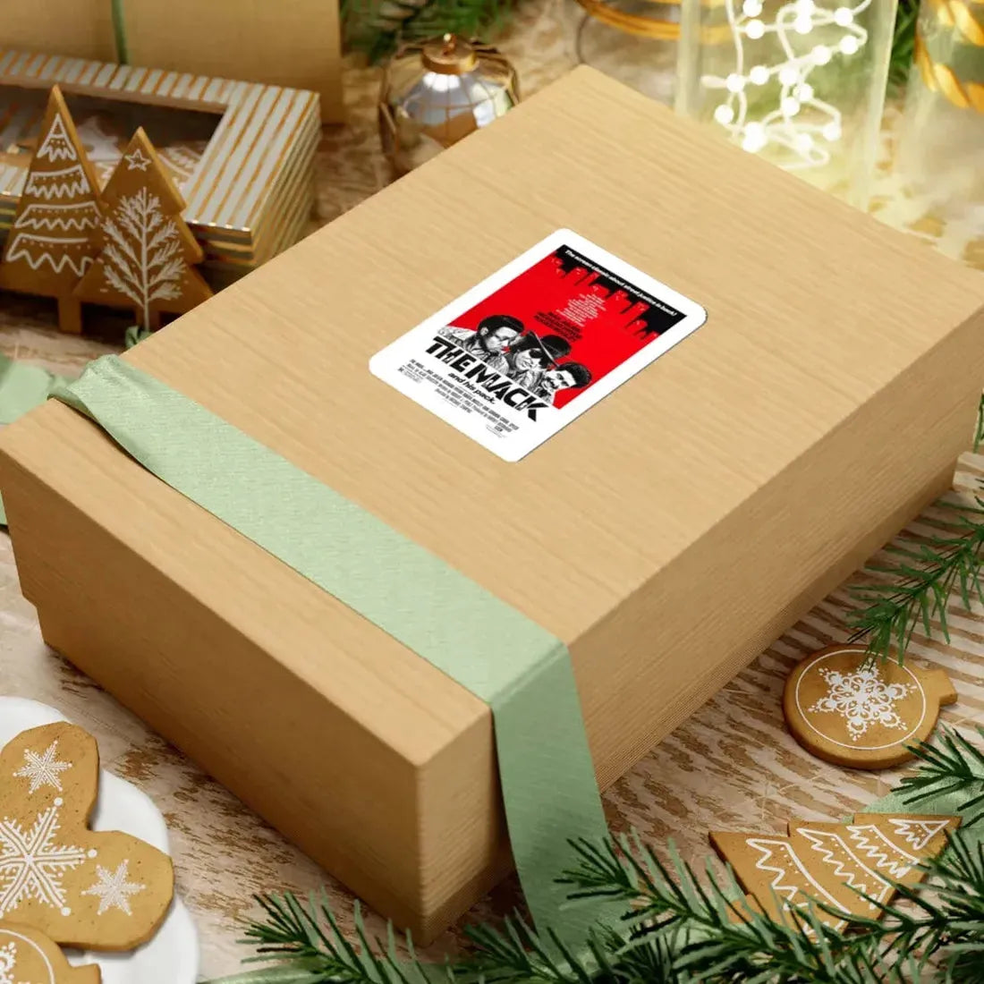 THE MACK (3) 1973 Movie Poster - STICKER Vinyl Kiss-Cut Decal - The Sticker Space