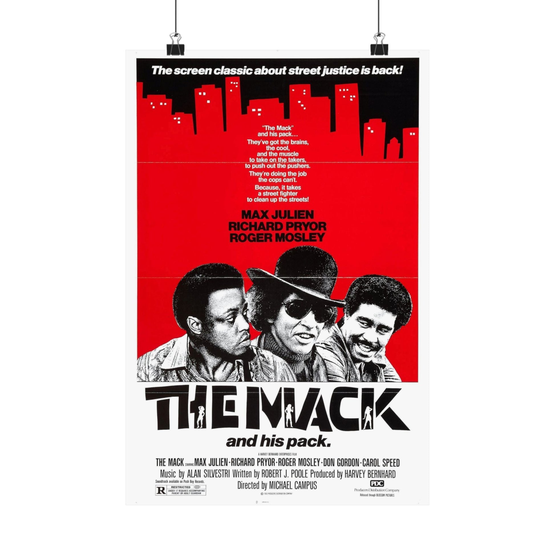 THE MACK (3) 1973 - Paper Movie Poster-12″ x 18″-The Sticker Space