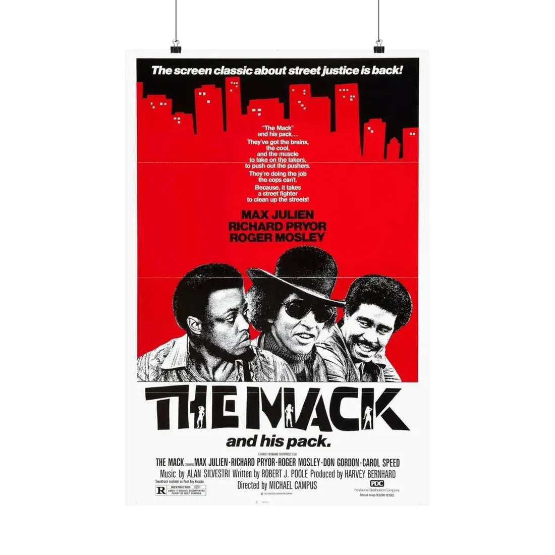 THE MACK (3) 1973 - Paper Movie Poster 20″ x 30″ Matte - The Sticker Space