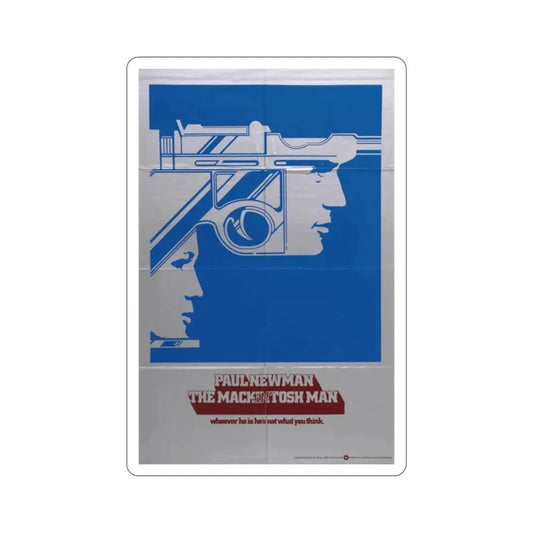 The Mackintosh Man 1973 2 Movie Poster STICKER Vinyl Die-Cut Decal 2 Inch - The Sticker Space