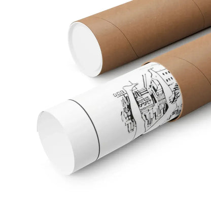 THE MAD BOMBER 1973 - Paper Movie Poster - The Sticker Space