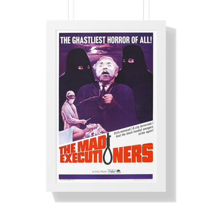 THE MAD EXECUTIONERS 1963 - Framed Movie Poster-16″ x 24″-The Sticker Space