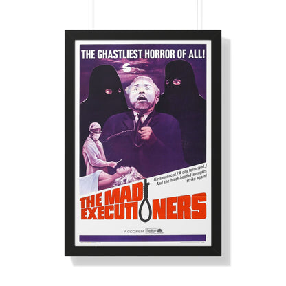 THE MAD EXECUTIONERS 1963 - Framed Movie Poster-20" x 30"-The Sticker Space