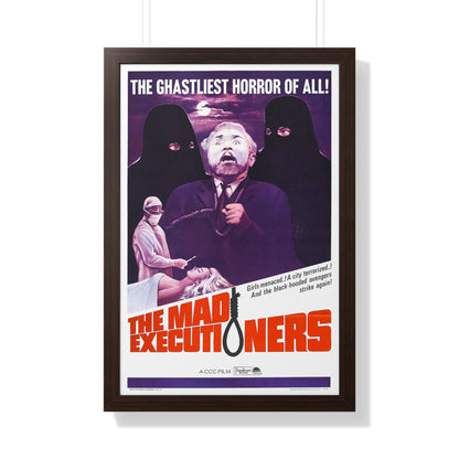 THE MAD EXECUTIONERS 1963 - Framed Movie Poster-20" x 30"-The Sticker Space