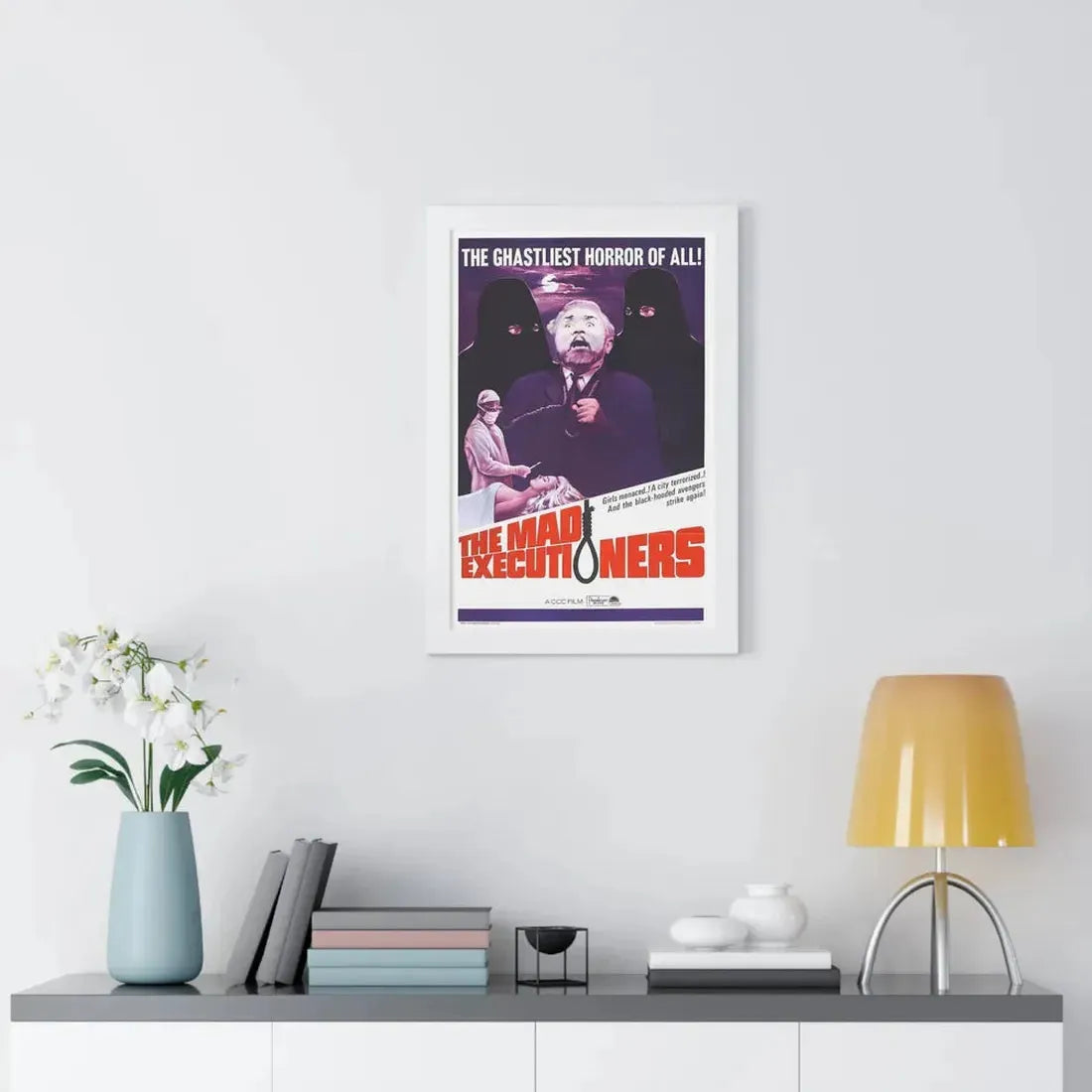 THE MAD EXECUTIONERS 1963 - Framed Movie Poster - The Sticker Space
