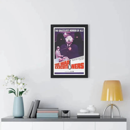 THE MAD EXECUTIONERS 1963 - Framed Movie Poster - The Sticker Space