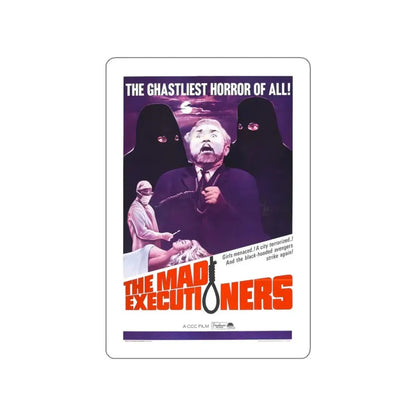 THE MAD EXECUTIONERS 1963 Movie Poster STICKER Vinyl Die-Cut Decal 3 Inch - The Sticker Space