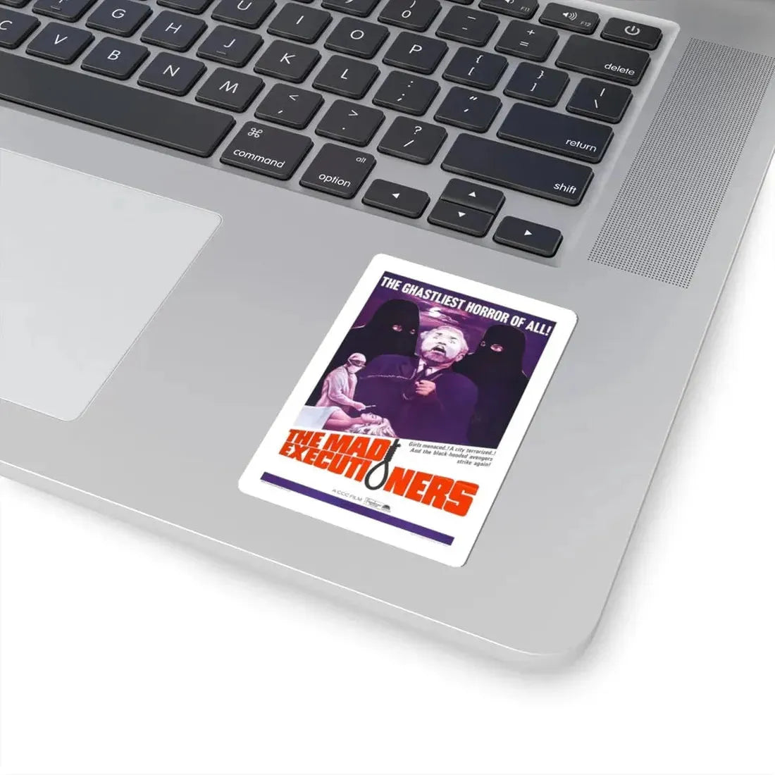 THE MAD EXECUTIONERS 1963 Movie Poster - STICKER Vinyl Kiss-Cut Decal - The Sticker Space