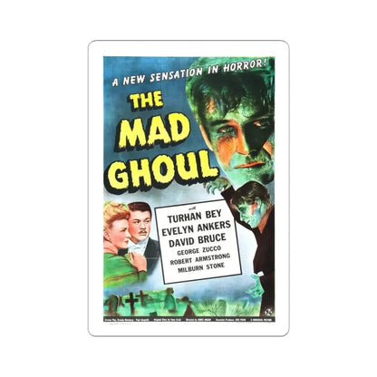 THE MAD GHOUL 1943 Movie Poster - STICKER Vinyl Kiss-Cut Decal 4 Inch White - The Sticker Space