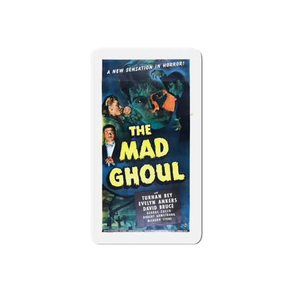 THE MAD GHOUL (2) 1943 Movie Poster - Refrigerator Magnet 6 Inch Die-Cut - The Sticker Space