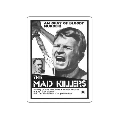 THE MAD KILLERS 1969 Movie Poster STICKER Vinyl Die-Cut Decal 6 Inch - The Sticker Space