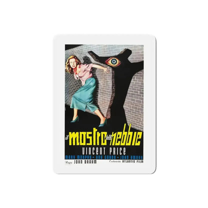 THE MAD MAGICIAN (ITALIAN) 1954 Movie Poster - Refrigerator Magnet 6 Inch Die-Cut - The Sticker Space