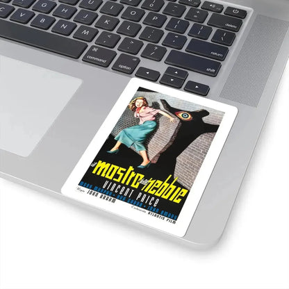 THE MAD MAGICIAN (ITALIAN) 1954 Movie Poster - STICKER Vinyl Kiss-Cut Decal - The Sticker Space