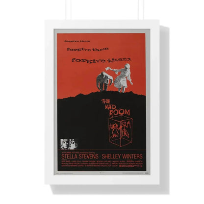 THE MAD ROOM 1969 - Framed Movie Poster 16″ x 24″ White - The Sticker Space