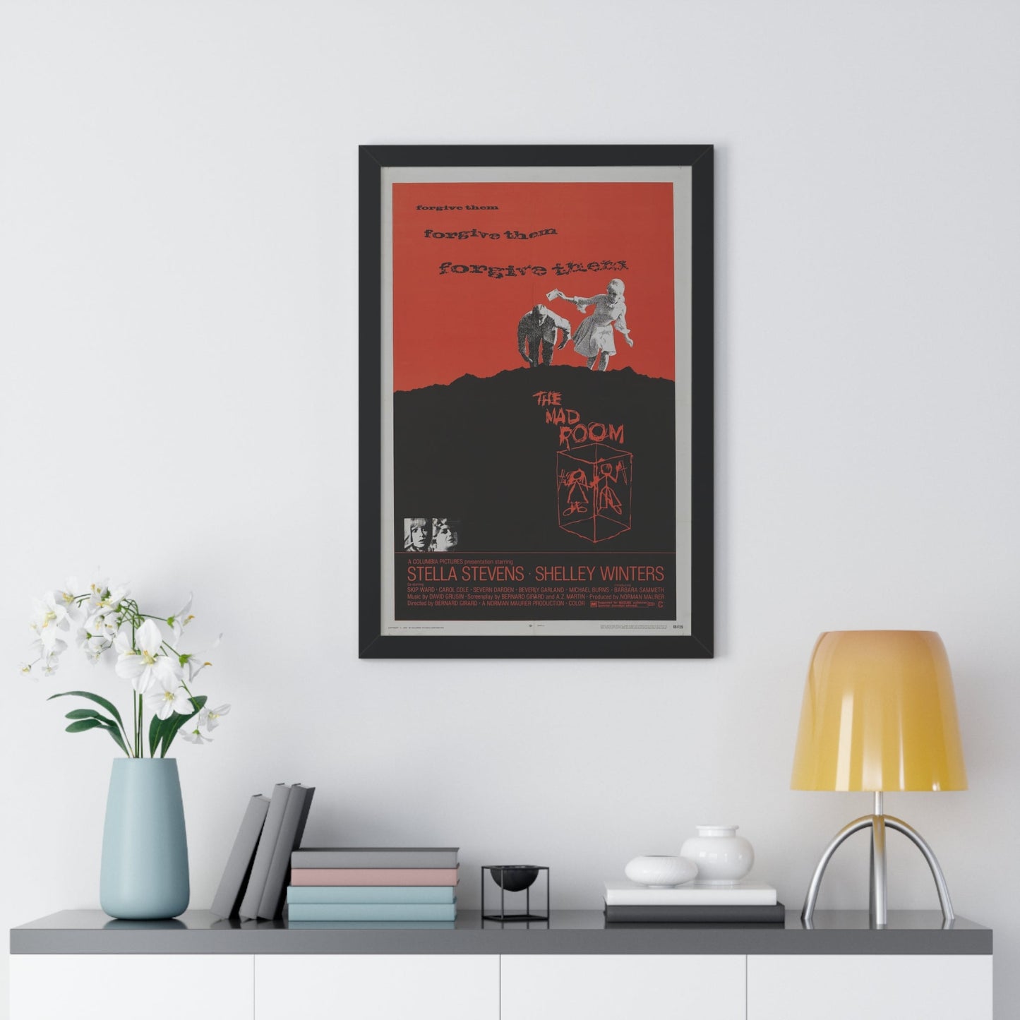 THE MAD ROOM 1969 - Framed Movie Poster-The Sticker Space