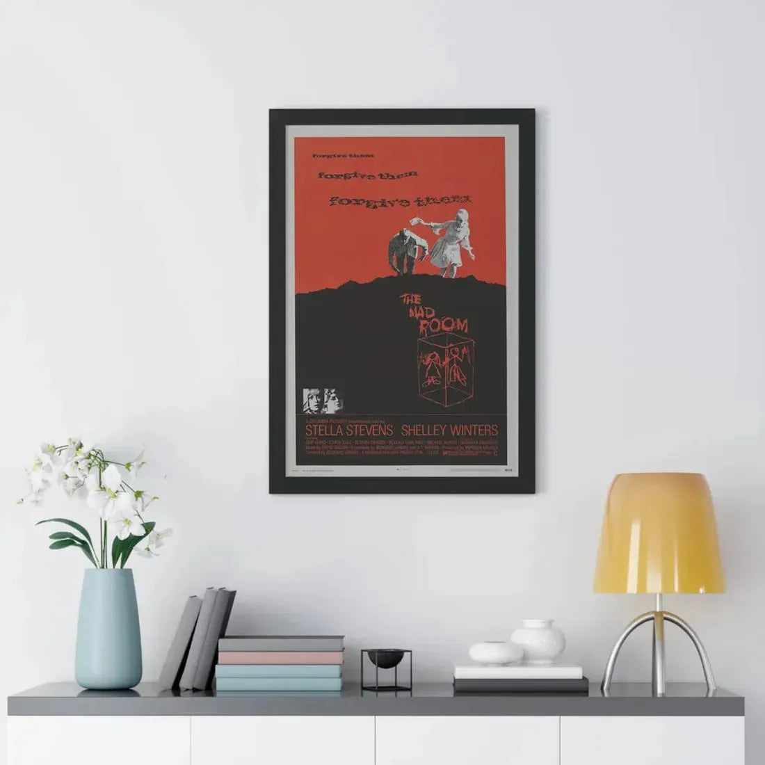 THE MAD ROOM 1969 - Framed Movie Poster - The Sticker Space