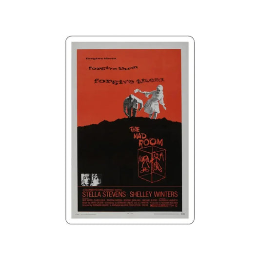 THE MAD ROOM 1969 Movie Poster STICKER Vinyl Die-Cut Decal 2 Inch - The Sticker Space