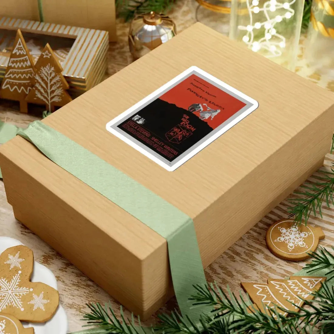 THE MAD ROOM 1969 Movie Poster - STICKER Vinyl Kiss-Cut Decal - The Sticker Space