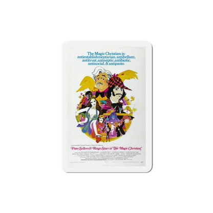 The Magic Christian 1970 Movie Poster Refrigerator Magnet 3 Inch - The Sticker Space