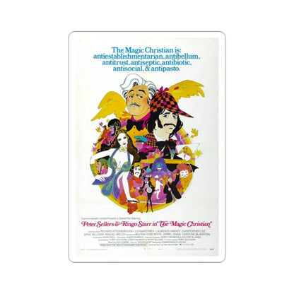 The Magic Christian 1970 Movie Poster STICKER Vinyl Die-Cut Decal 2 Inch - The Sticker Space