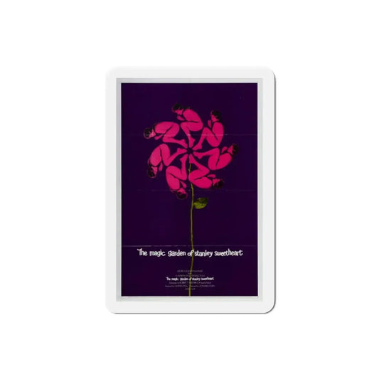 The Magic Garden of Stanley Sweetheart 1970 Movie Poster Refrigerator Magnet 2 Inch - The Sticker Space