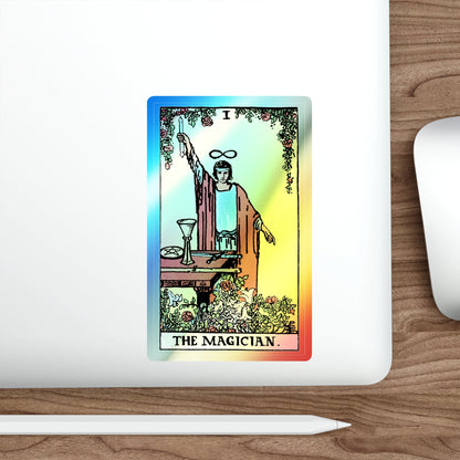 The Magician (Tarot Card) Holographic STICKER Die-Cut Vinyl Decal-The Sticker Space