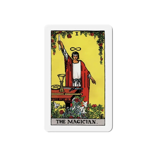 The Magician (Tarot Card) Refrigerator Magnet 2 Inch - The Sticker Space