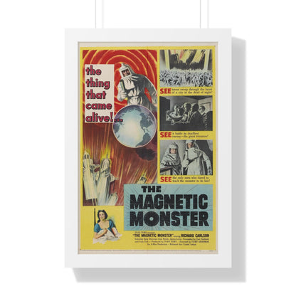 THE MAGNETIC MONSTER 1953 - Framed Movie Poster-16″ x 24″-The Sticker Space